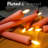 Fluted Ribbed Grooved LED Flameless Taper Candles, Remote, On/Off Button, Battery Operated, 12 Pack-961783815