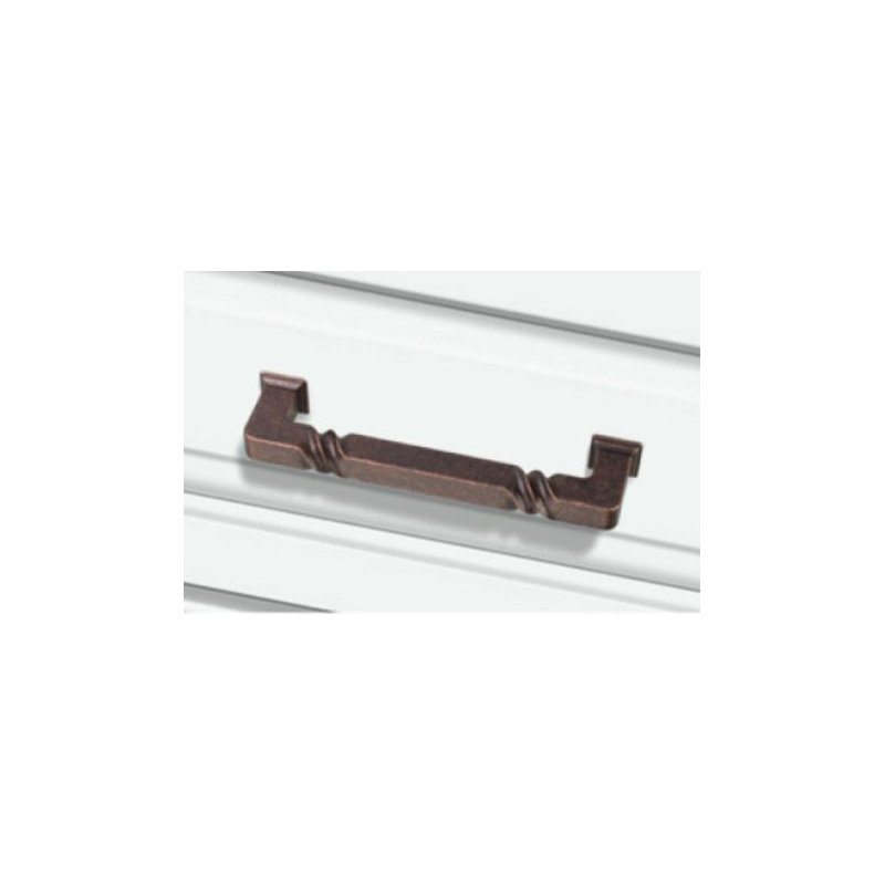 Tahoe Bar Pull, 12", Distressed Oil Rubbed Bronze