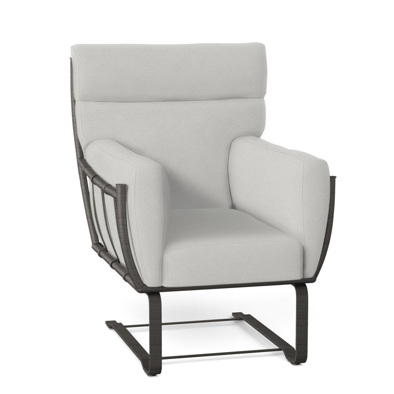 Majorca Patio Chair with Cushions, No Welt, Verona Mist