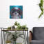 «Shih Tzu On Blue» par Carolee Vitaletti-671851167