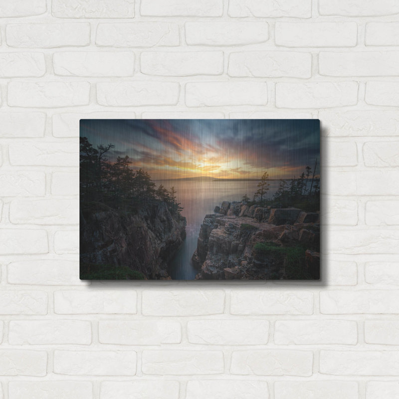  «Coucher de soleil à Raven» par Rick Berk, 24 po x 16 po