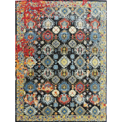 Hand Knotted Wool Geometric Indoor Rug