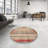 Wool Abstract Indoor Rug-1528317591
