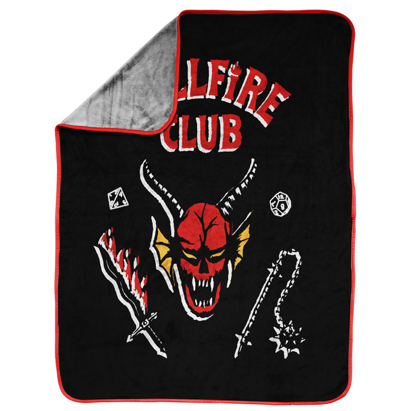 Jeté Stranger Things Hellfire Club Silk Touch