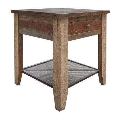 Dobby End Table with Storage