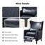 Fauteuil inclinable manuel en faux cuir Alexis-342415608
