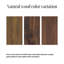 Armoire d'appoint en bois massif à 2 portes avec tiroir Humphrey
