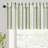 Mudge Farmhouse Striped Linen Double Layer Thermal Insulated Room Darkening  Window ValancesRod Pocket Vertical Striped Kitchen Valance for Bathroom-1769228543-1787118089
