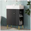 Meuble-lavabo de rangement droit 21,6 po-663740928