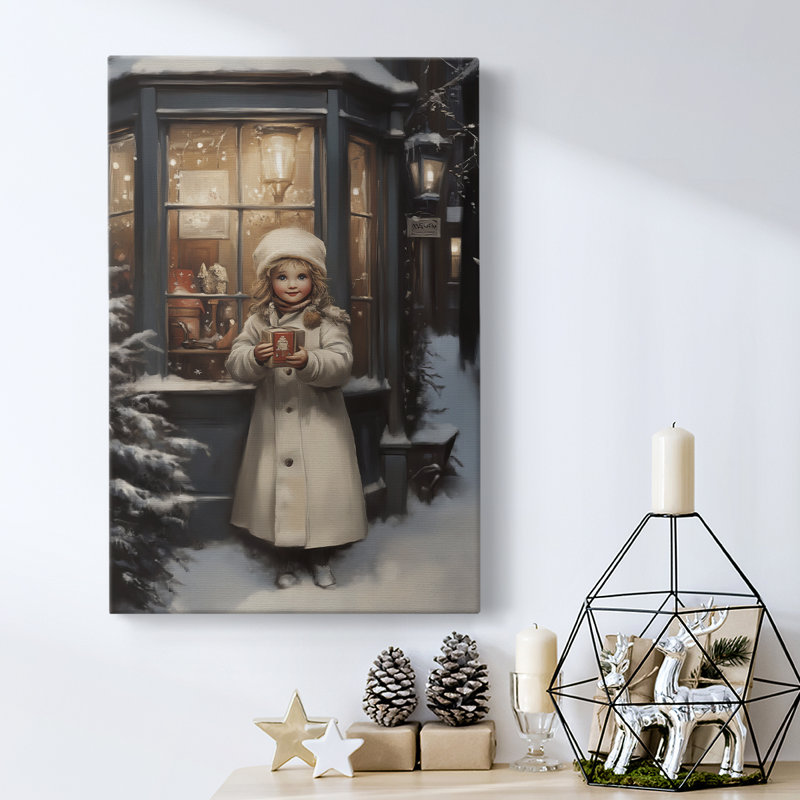 Art des Fêtes de Noël - Toile tendue avec châssis - Série 2-CLXIX