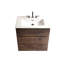 Meuble-lavabo en noyer avec lavabo. Fonction silencieuse, vaste espace de rangement intérieur. Meuble-lavabo autoportant. Bassin blanc. 30 po en noyer pré-assemblé. Rangement abondant, performance. Poignée ergonomique - concept. Évier-526445762