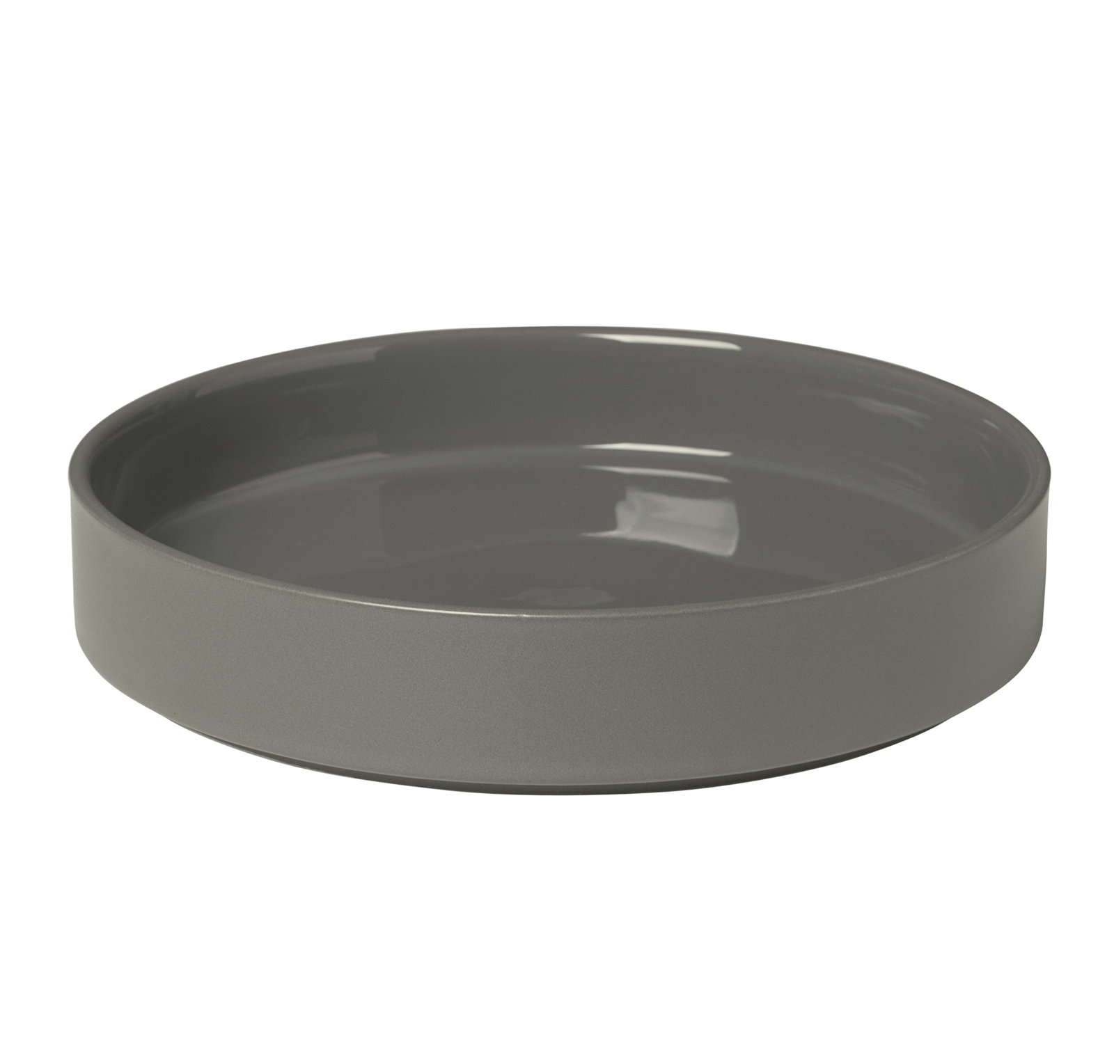 Pilar 8" Salad Plate, Pewter