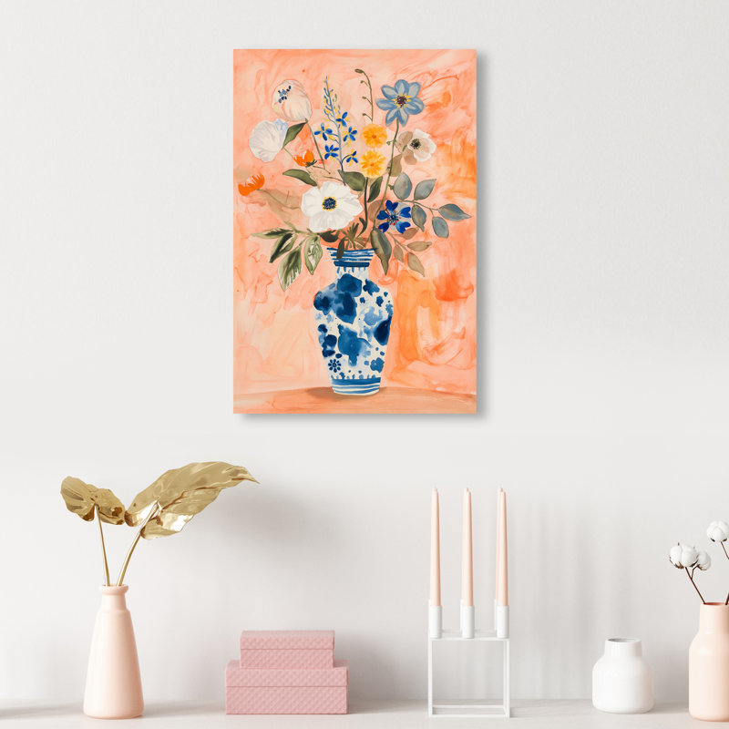Vibrant Tapestry II Canvas Floral & Botanical Print by Oliver Gal, 15"H x 10"W, Canvas Unframed