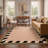 Coady Vexa Modern Machine Washable Brown / Beige Indoor Area Rug with Non-Slip Backing-128992551