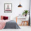 Art mural, pile de livres, bougie rose sur toile par Amanda Greenwood-2113944334-2113944332