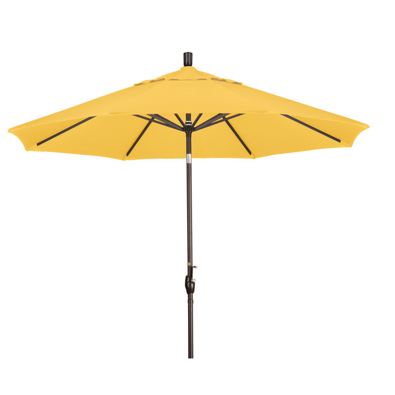 Parasol de marché 9 pi Ayomipo, Sunbrella® ‑ Dupione soie de maïs