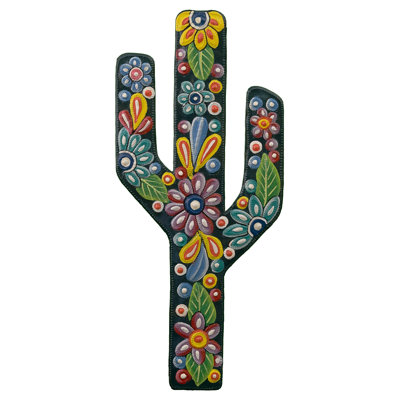 Water Resistant Steel Floral And Botanical Wall Decor