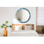 Huldar Glass Flat Wall Mirror