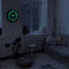 Horloge murale 12 po Glow In The Dark