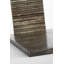 Anne-Marie Barton Fumar 34" Statement Table Lamp in Ridged Carbon with BouclÃ© Shade-1415204231