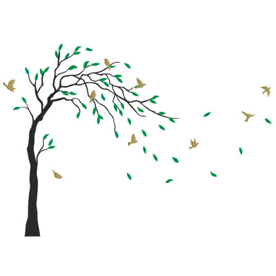 Plants & Flowers Non-Wall Damaging Wall Decal