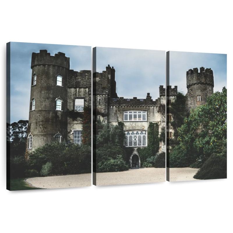 Lilie Malahide Castle, 36" H x 57" W