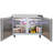 VEVOR 12.85 Cubic Feet Prep Refrigerator - 48''