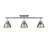Drakeford 35.375'' 3 -Light Fixed Track Track Kit with Dimmable and Adjustable Head-543624333-661358204