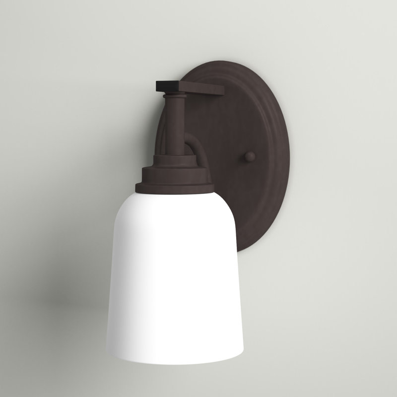 Brucker Steel Armed Sconce