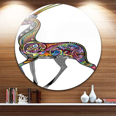 Animal Animal Antelope - impression d'art graphique