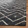 Furman Kilim Geometric Hand-Loomed Natural/Charcoal Area Rug