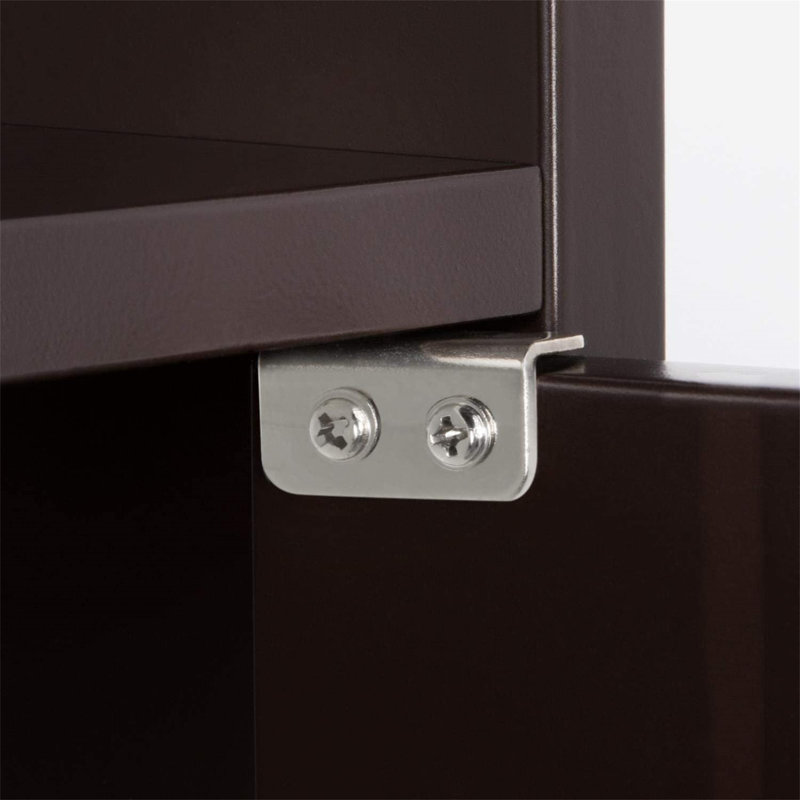 Over The Toilet Storage, 68" H x 23" W x 7.48" D, Espresso