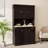 71" Kitchen Pantry Storage Cabinet With Microwave Oven Countertop-1118637449