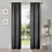 Millendon Solid Modern Polyester Grommet/Rod Pocket Room Darkening Curtain Pair-1411589375-1454615692