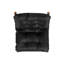 Fauteuil d'appoint Mid-Century moderne en cuir 26,5 po Oxford