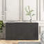 Buffet de cuisine polyvalent avec beaucoup d'espace de rangement et un design élégant