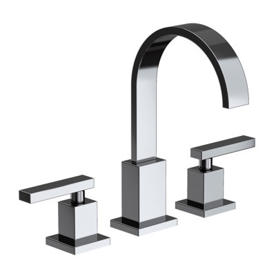 Secant Widespread Bathroom Faucet with Drain Assembly
