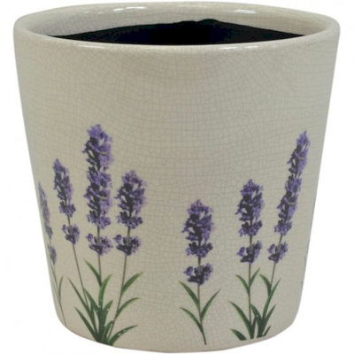 Pot de fleurs en céramique fleur Lapan