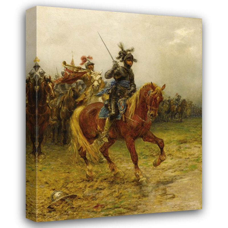 "Prince Rupert" par Ernest Crofts - Art mural sur toile tendue avec châssis, H 24 po x l 17 po