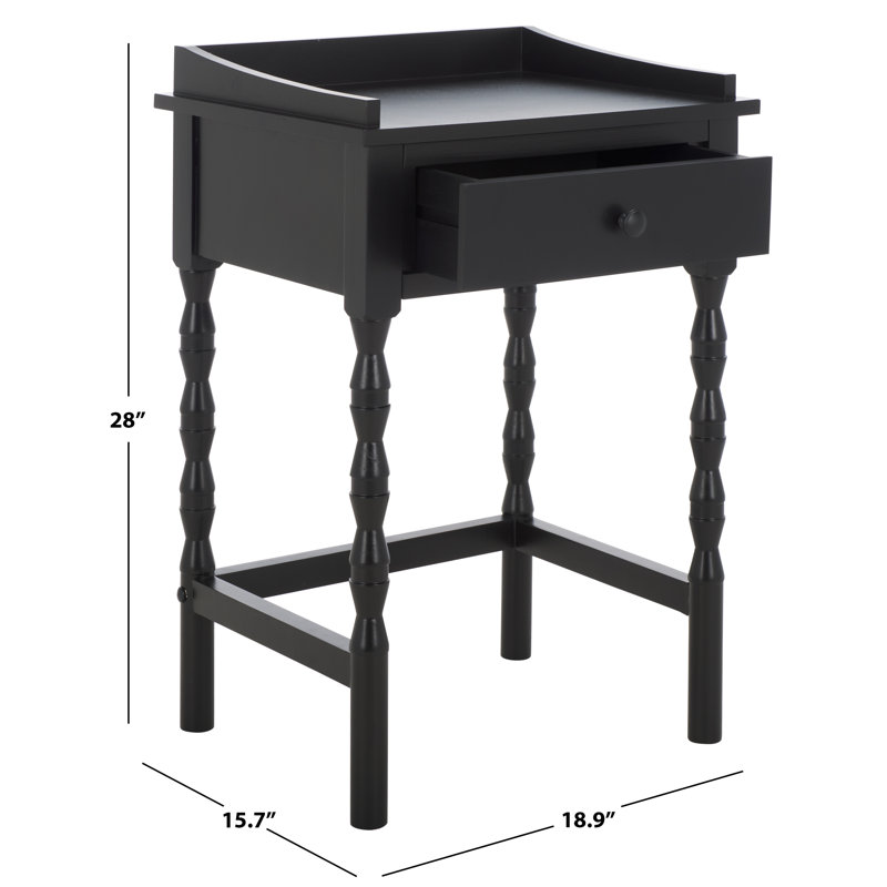 End Table, Black