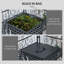 Banc de table pliant Outsunny