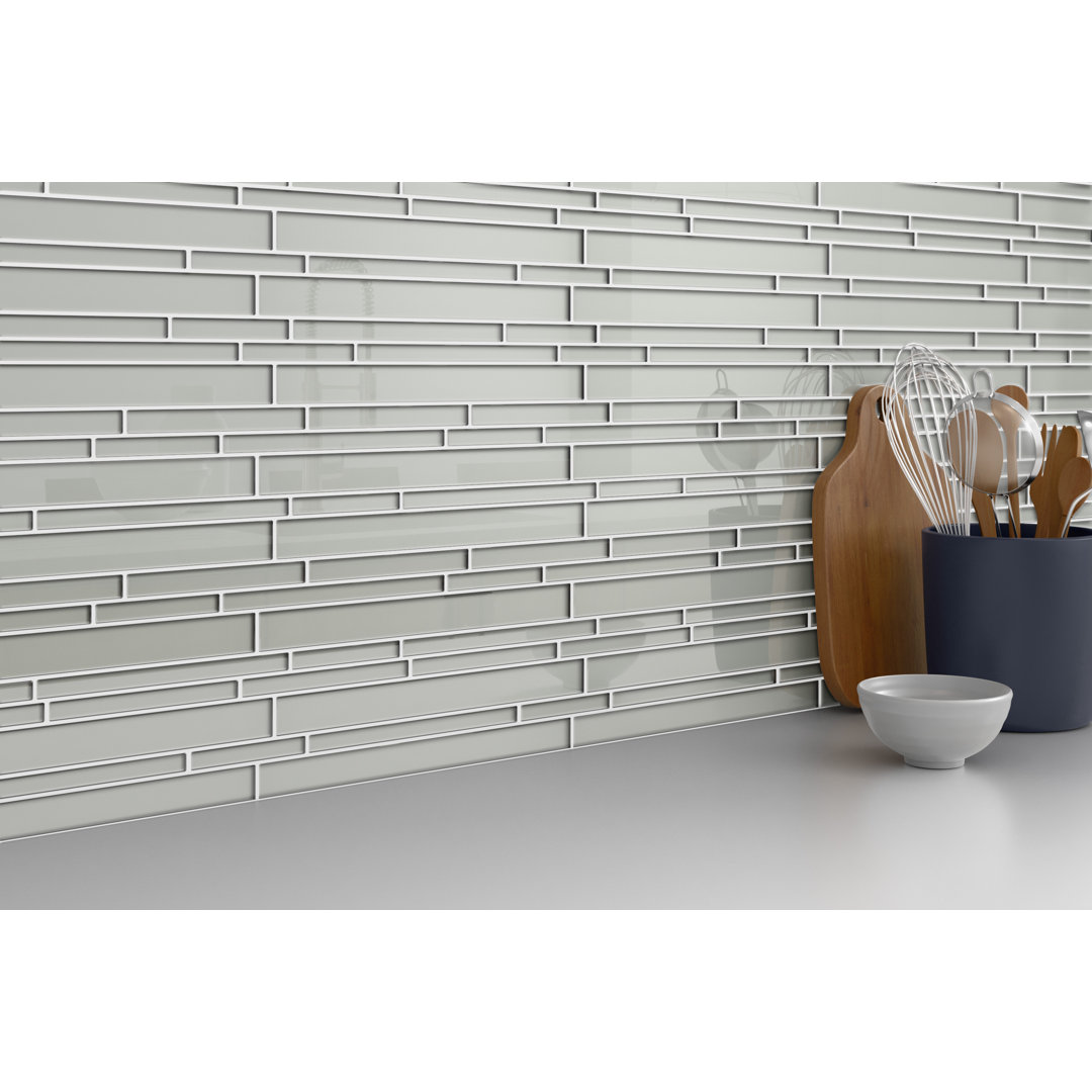 Charisma Finesse 11 in. x 12 in. Glossy Glass Wall Tile (17.56 sq. ft./Case) Emser Tile