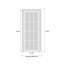 Porte française solide | Verre transparent Lucia 2466 | Poignée simple à panneau régulier | Portes de salle de bain robustes-106926411-106926407