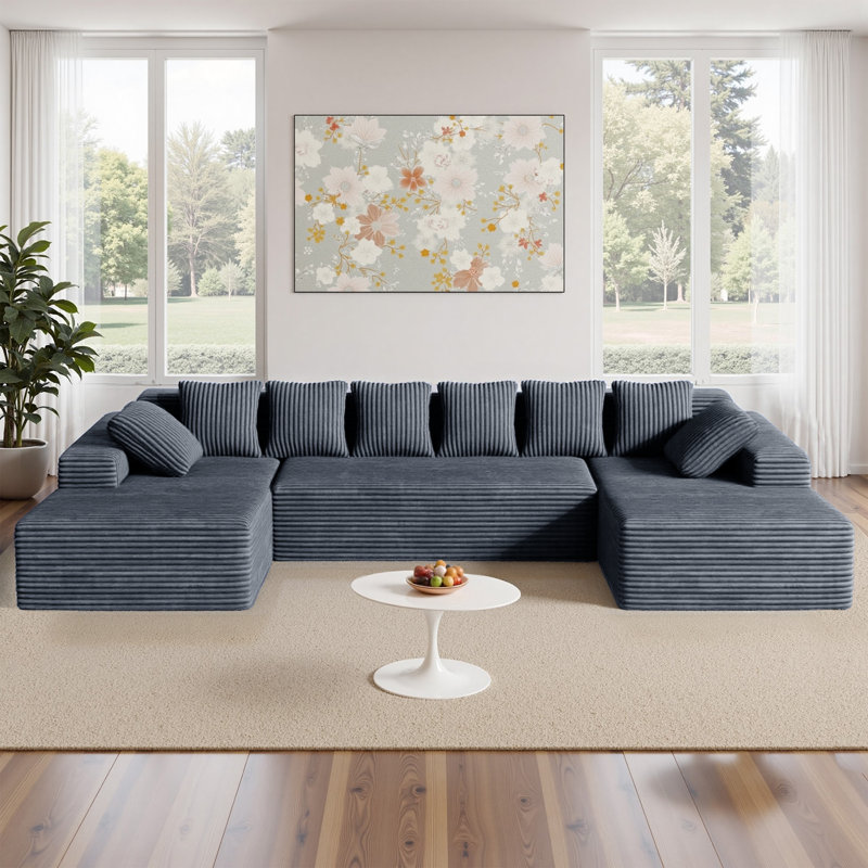 4 Seater Corner Sofa , Grey