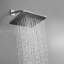 Ensemble de garniture de robinet de douche à poignée simple en laiton haute pression avec valve brute-124385288