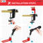 5 Core Microphone Arm Desktop Stand Heavy Duty Adjustable Suspension Boom Scissor Arm