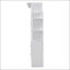 Lit escamotable double pleine grandeur avec tablettes-371164152-371164153