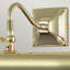 Ateeq Steel Armed Sconce-1397638642