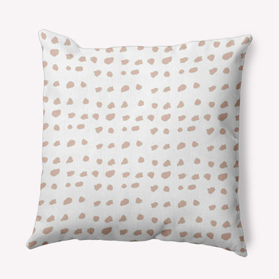 Abstract Outdoor Reversible Throw Pillow