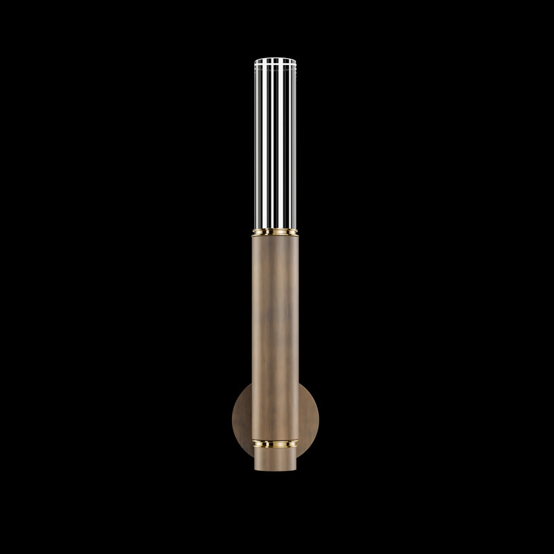 LED Wallchiere, Bronze/Brass
